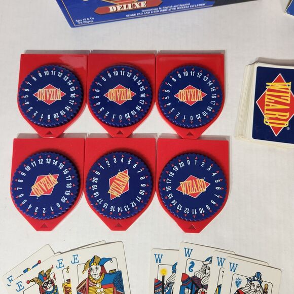 Wizard Card Game Deluxe Edition Bid Indicators Lot of 2 Ultimate Game of Trump - Picture 4 of 11